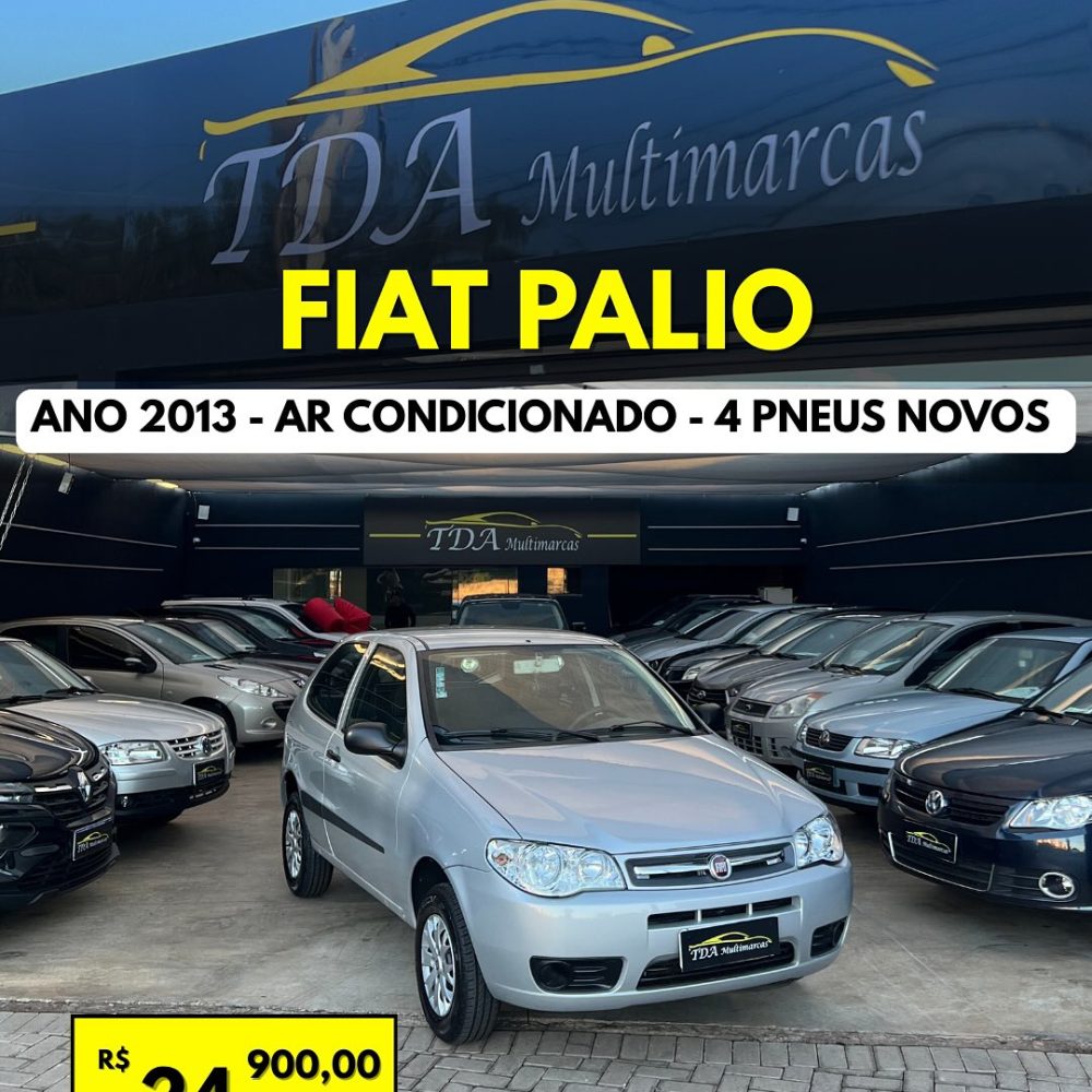 ❌ VENDIDO ❌🚗 Palio 2013 – 2 Portas✅ Ar-condicionado gelando✅ 4 pneus novos✅ Ótimo estado de con