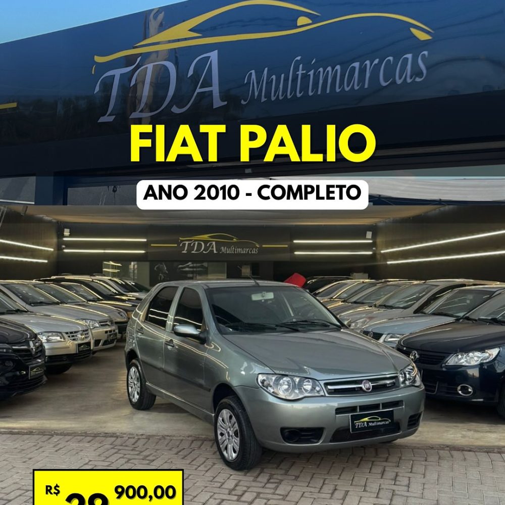 🚗 Palio 2010 Completo – Apenas R$ 29.900✅ Ótimo estado de conservação✅ Completo de fábrica✅ Rev