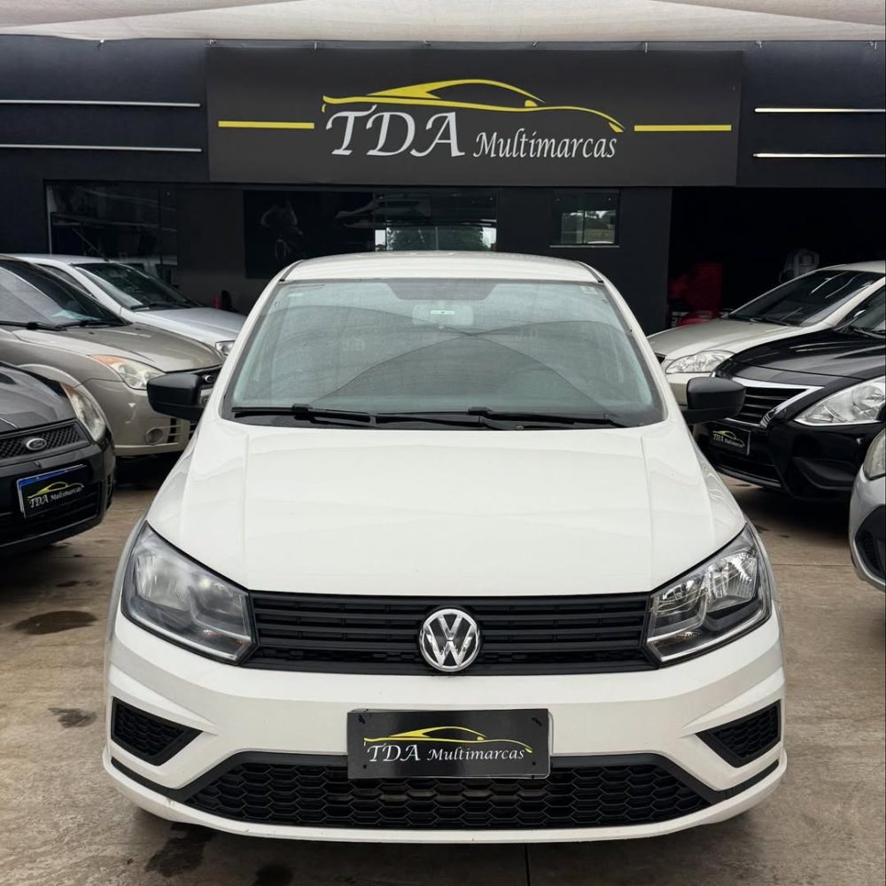 🚗 Voyage 1.0 2022-2023 completasso!Banco de couro, multimídia, chave reserva e manual 🔑💰 Apen (1)